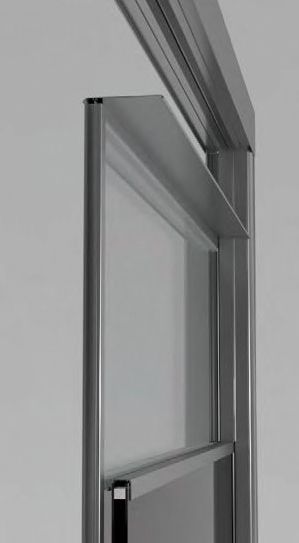 Syst&egrave;me ouvert d'un quart - Cloison amovible SKINOS 10